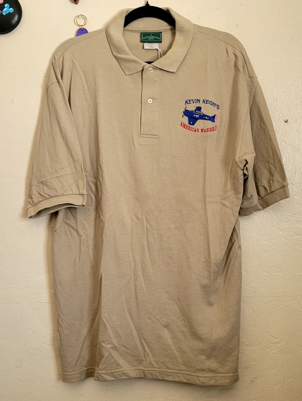 Vintage F4F Wildcat Kevin Kegin Polo